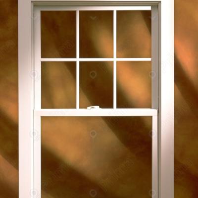 China Sliding Morden Style Double Hung Sash Aluminum Window Vertical Down Sliding Windows for sale