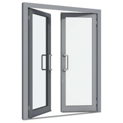 China Security Windproof High End Interior Aluminum Door For Apartment Aluminum Casement Door for sale