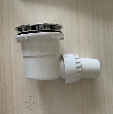 China Modern 90mm ABS Pour Tray Waste Drain Dedorant Without Lid With 110mm Flange And Blue Wrench for sale