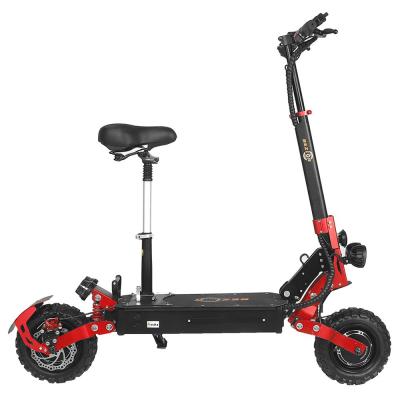 China [NO TAX] Unisex High Quality Dual Folding Electric Scooter BEZIOR S2 Motor Max 65Km/h 1200W*2 11 Inch Off-Road Tire 21Ah Battery for sale