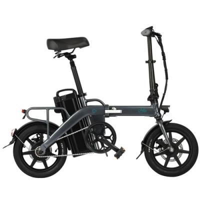 China [EU STOCK] FIIDO Aluminum L3 Folding Electric Bike Moped 25km/h Max 130Km Max Mileage Of 48V 350W 23.2Ah Lithium Battery City Bike 14 Inch for sale