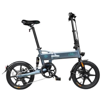 China Aluminum Folding Electric Bike FIIDO D2S Speed ​​Version City Bike Moped Shift Shift Bike 16Inch [NO TAX] Tires 250W Motor Max 25km/h for sale