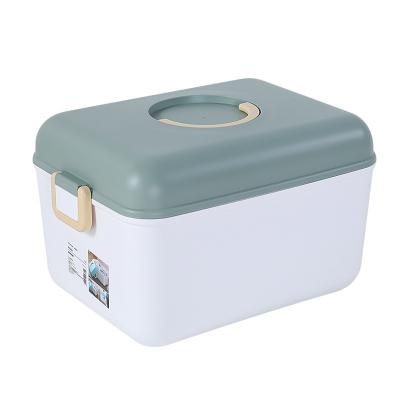 China Family Minimalist Plastic Medical Box Packaging Plastic Storage Boxes With Lid for sale