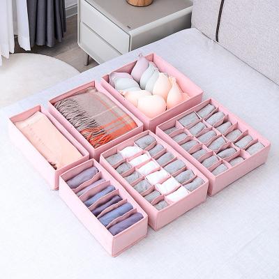 China Bicoy Socks And Viable Foldable Underwear Storage Boxes Drawer for sale