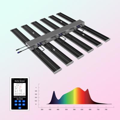 China Free Shipping 5ft x 5ft ETL DLC Full Spectrum 720W Vertical Grow Systems Adjustable Foldable Dimmable Grow Led Herbal Grow Light for sale