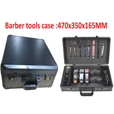 China See the photos hairdresser hairdresser aluminum tool case, storage aluminum case with cosmetic for sale