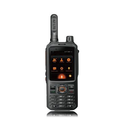 China Handheld microphone 4g lte smartphone with zello PTTs POC walkie talkie sim card long range two way radio mobile phone handy talking movie for sale