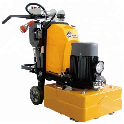 China Construction worksÂ   JS 580 Handheld Square Head Concrete Floor Grinding And Polishing Machine Marble Epoxy Grinder for sale