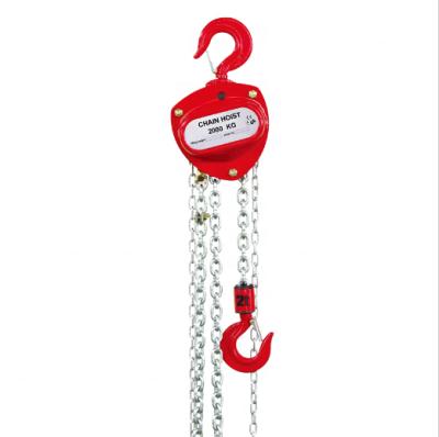 China Construction worksÂ   Manual Hand Chain Crane Hoist Chain Block for sale