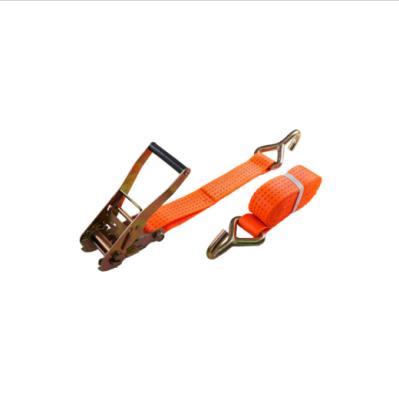 China Heavy Duty Polyester High Tenacity Ratchet Tie Down Strap for sale