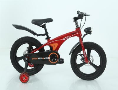 China Magnesium-Legierungsrahmen Custom Kids Bike 14 Zoll Pedal Bike Custom Logo zu verkaufen