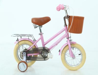 China Aluminum Alloy Rim Pink Kids Bicycle For 3-10 Years Old Child for sale