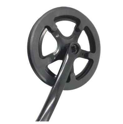 Chine Cranque à roue de vélo noire avec double couvercle en plastique 36T 152mm 165MM à vendre