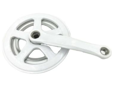 Cina Bianco colore 20 pollici single chain crankset ruota 40T 165MM personalizzazione in vendita