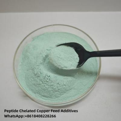 Chine Peptide de cuivre chélate Pcu-15 poudre verte minéral organique cuivre à vendre