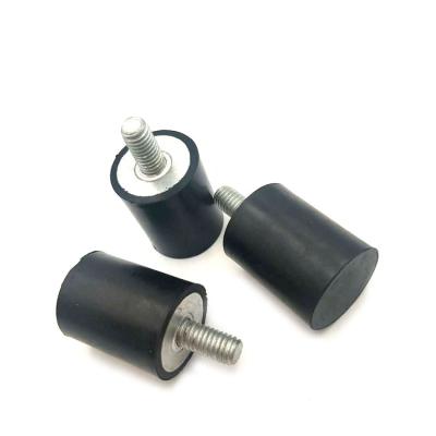 China Oil And Fuel Resistance M6 X 1.0 Thread Suspension Rubber Bumper Bump Stops Anti Vibration Bumper Mount for sale