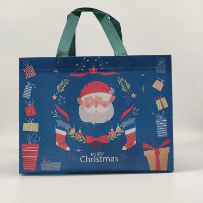 China Nonwoven Tote Bag In Stock Eco Grocery Design Eco Friendly Recyclable Colorful Nonwoven Christmas Bag Custom Eco Friendly And Economic Bag for sale