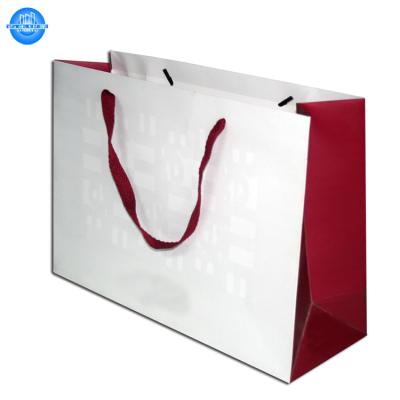 China Recyclable Custom Size Cheap Price Shopping Paper Bag Printing for sale