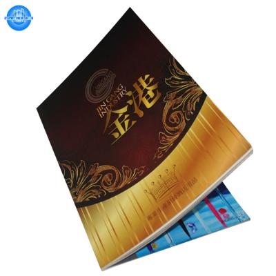 China Cheap Advertising Board China Manufacturer Bulk Recycled Pocket Book Paper Full Color Printing for sale