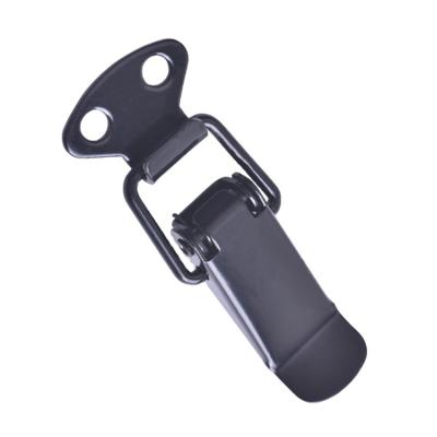 China Without the safety spring toggle lock; black color spring latch lock; black lock for sale