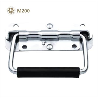 China With spring loaded stainless steel heavy duty handle for flight case; Case handle with spring loaded for sale