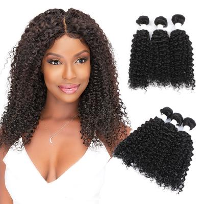 China I-Tip Hair Julianna Online Water Curl Afro Kinky Curly Synthetic Blonde Deep Weaves New York 16 Inches Bundle Weave for sale