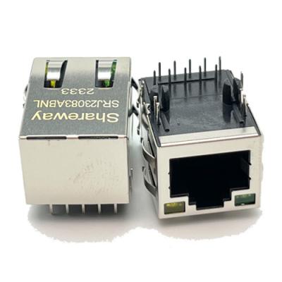 China Tab down non-PoE RJ45 Connector with integrated transformer 7499011121A for sale