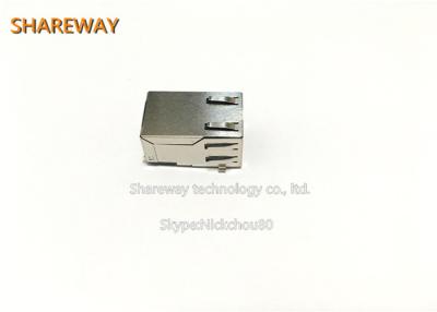 Chine D'étiquette bâti de surface de l'Ethernet RJ45 Jack JV026I21NL vers le bas pour des voitures d'interface réseau à vendre