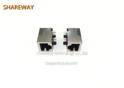 Chine JG0-0023NL RJ45 magnétique Jack, étiquette - VERS LE HAUT 10 de Pin RJ45 Jack avec le Magnetics interne à vendre