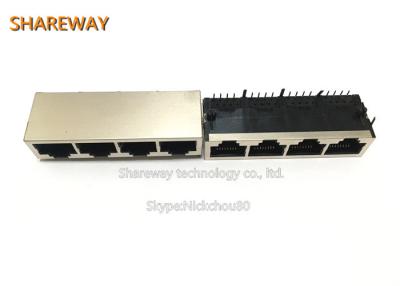 China De lage Schakelaar van de Profiel10p8c RJ45 Ethernet Magjack J1N-0013NL 1*4 Haven Te koop