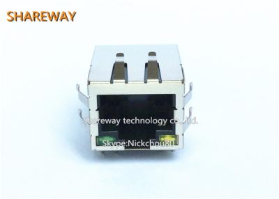 China 350μH OCL Cat5 RJ45 Ethernet Jack Connector 8P8C JXR0-0001NL/JXR0-0011NL for sale