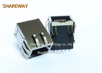 China 7499111447 RJ45 LAN Transformer RJ45 Connector with integrated transformer / common mode choke For Hubs Routers Switches Te koop