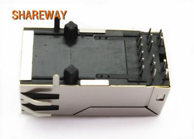 Chine Puissance de vitesse de gigabit au-dessus d'Etherent RJ45 magnétique JXK0-0136NL modulaire pour des circuits de carte PCB à vendre