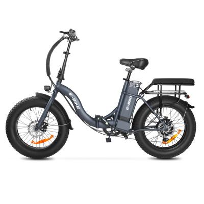 China US CURRENT Aluminum Alloy x4.0 Fat Tire Ebike Removable Battery Foldable 20