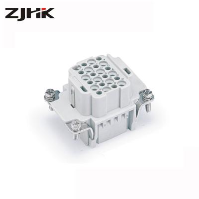 China ZJHK HDD-024-M Automotive Industrial Heavy Duty Connector, 24 Pin Male Connector for sale