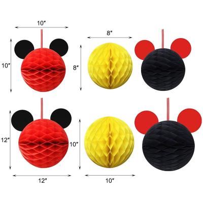 China 100% Eco-friendly Mickey Mouse Theme Birthday Party Decoration Supplies Pictures Kits For Kids for sale