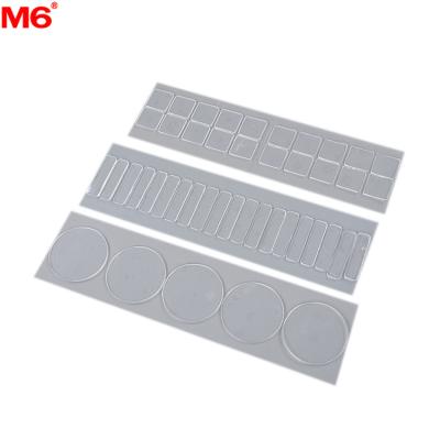 China Waterproof China Made Tape Transparent Nano Stair Grips Washable Custom Shape Double Side Silicone Nano Tape for sale