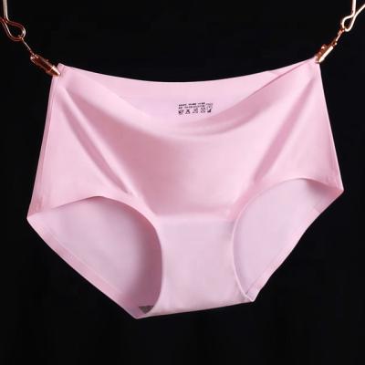 China Breathable mid-rise quick-drying nylon laser cut underwear for lady seamless panties for sale