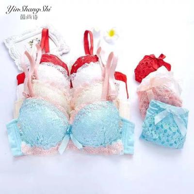 China Antibacterial Hot Products For Selling Women Underwear Set Online Custom Made Underwear And Bra Set for sale