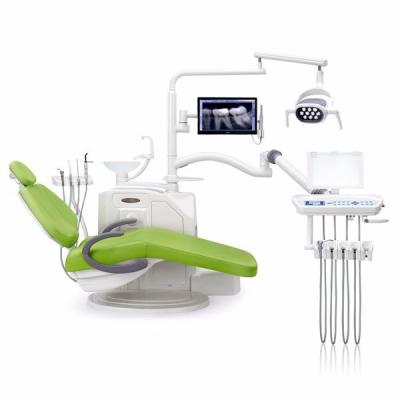 China Dental Regional Other Dental Equipment China Supplier All In One Foot Check Dental Equipment Chair Set for sale