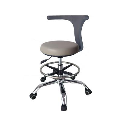 China Dental Regional Dentist Stool Lift Swivel Chair for Hospital Nurse Assistant Tool Dental Chair for sale