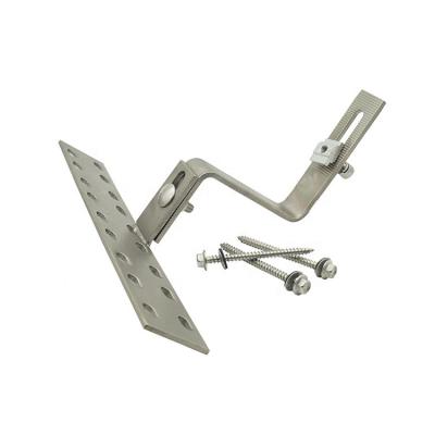 China Commercial / Home SUS304 Stainless Steel Easy Installation Roof Tile Hook For Solar System for sale