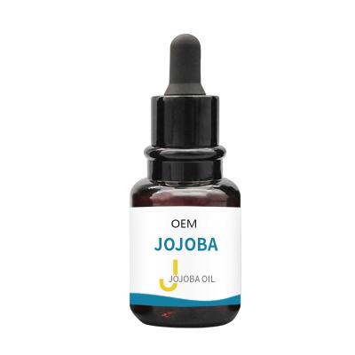 China Wholesale Bulk Pure Natural Organic Jojoba Carrier Oil Beauty 100% Private Label Skin Care Oil for sale