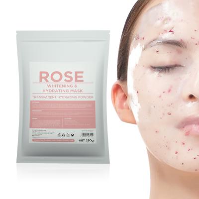 China Moisturizer SPA Peel Private Label Rose Hydraulic Jelly Mask Skin Care Facial Rose Rubber Collagen Powder Face Mask for sale