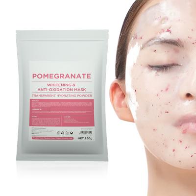 China Moisturizer Face Care Spa Set Gel Mask Rubber Skin Care Moisturizing Peelable Pomegranate Jelly Mask for sale