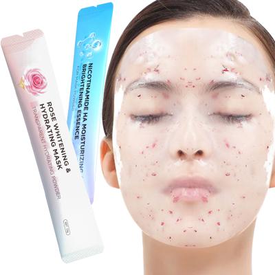 China Moisturizer SPA Skin Rose Private Label Rubber Jelly Mask Skin Care Hydraulic Facial Collagen Powder Face Mask for sale