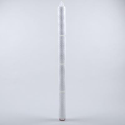 China 1μM 40'' 63mm Polypropylene Pleated Filter Cartridges For Beer Clarification for sale