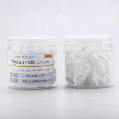 China 0.45μm 13mm Water Prefiltration PES Syringe Filter Capsules for sale