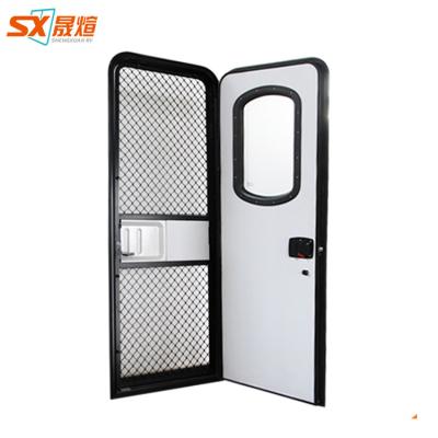 China All Kinds of Vehicle/Trailer Caravan Accessories Aluminum Tempered Glass Sliding Door for sale