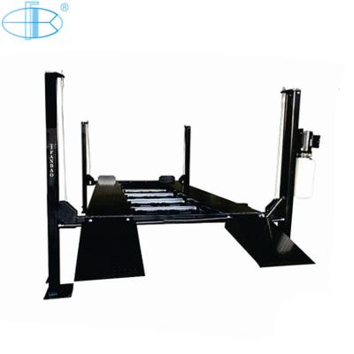 China Standard and extra long model for choice 4000kg hydraulic car lift 4 post for sale